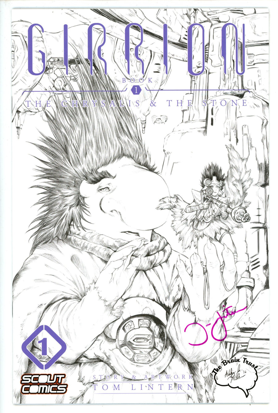 Girrion 1 Signed Lintern B&W Variant NM-