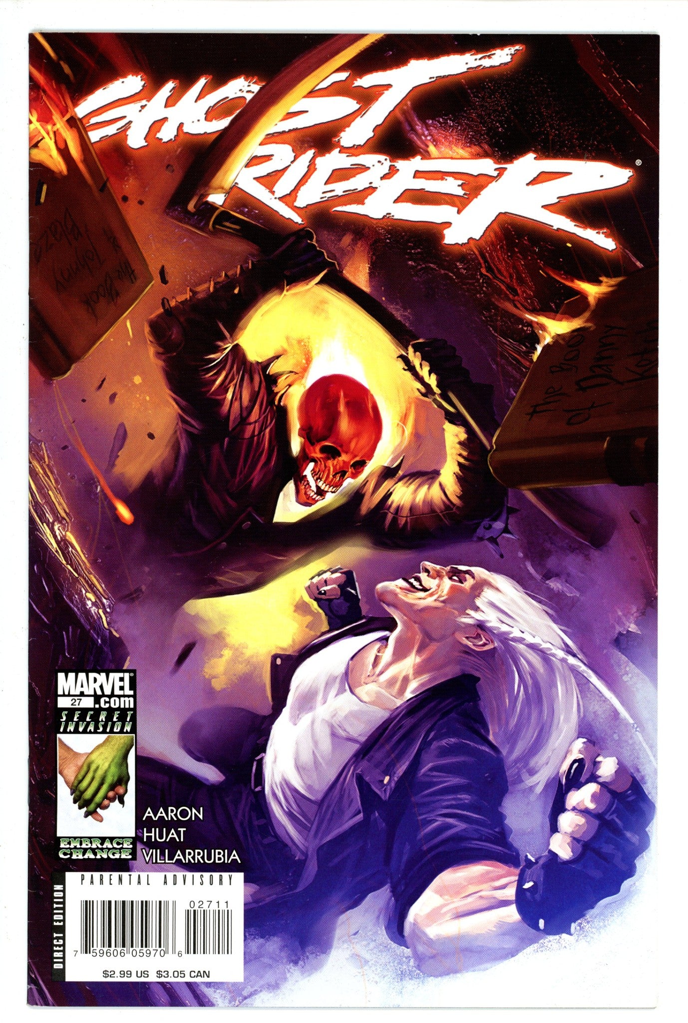 Ghost Rider Vol 5 27 (2008)