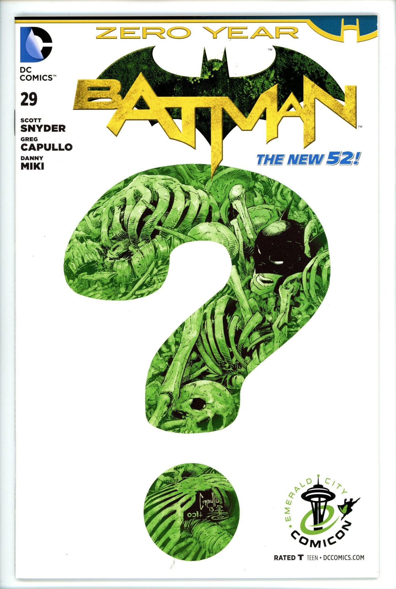 Batman Vol 2 29 Variant VF/NM-DC-CaptCan Comics Inc