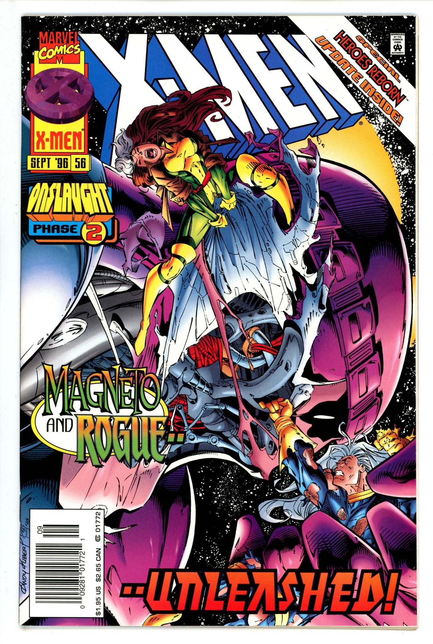 X-Men Vol 1 56 Newsstand (1996)