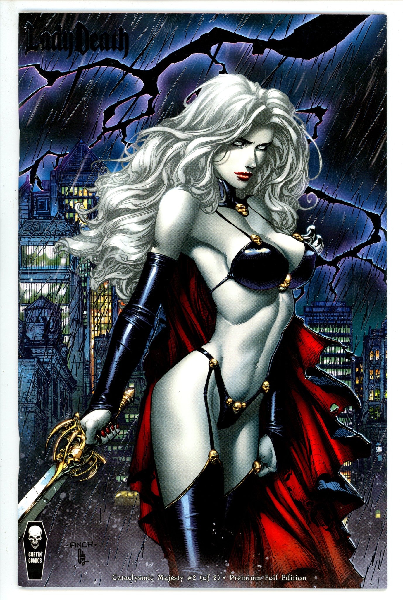 Lady Death: Cataclysmic Majesty 2 Premium Foil Variant NM+ (2023)