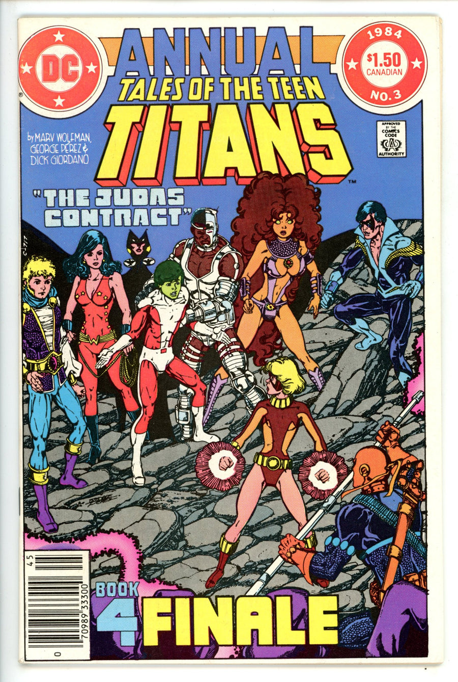 Tales of the Teen Titans Annual 3 Canadian VF-