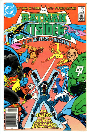 Batman and the Outsiders Vol 1 10 Canadian VF