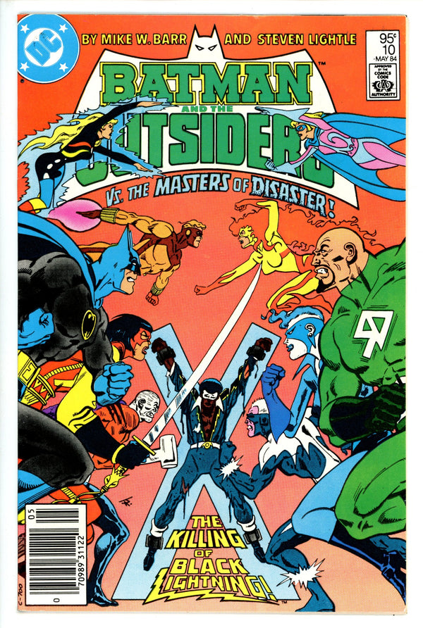 Batman and the Outsiders Vol 1 10 Canadian VF