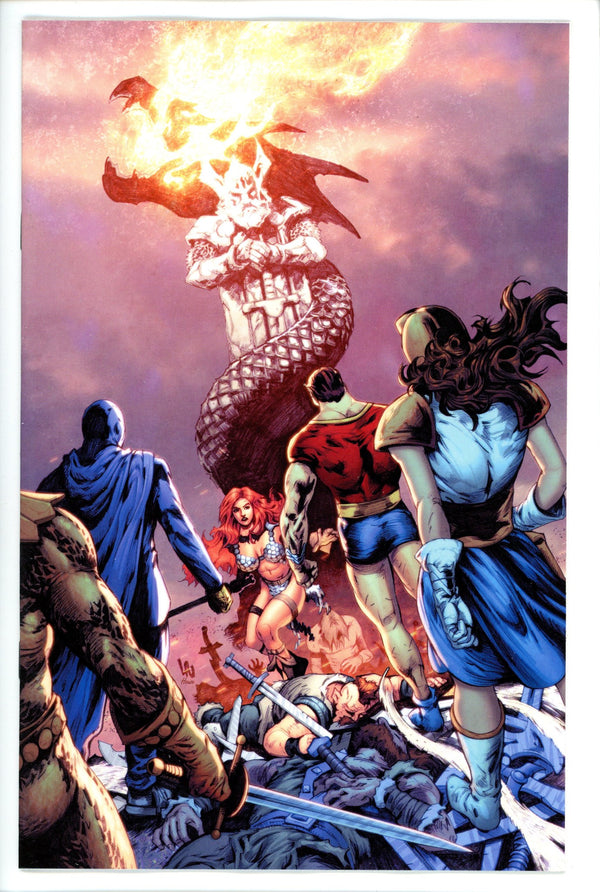 Red Sonja the Superpowers 1 Lau Variant