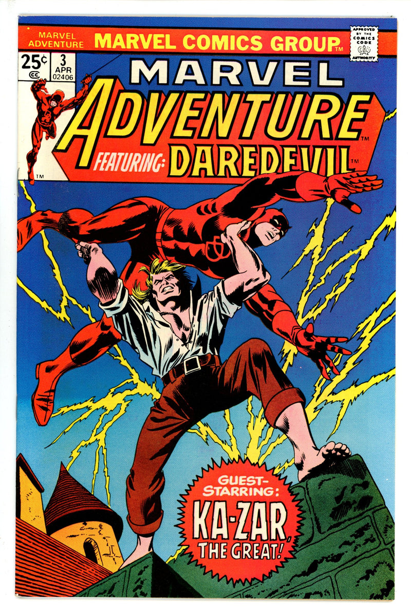 Marvel Adventure 3 VF+ (1976)