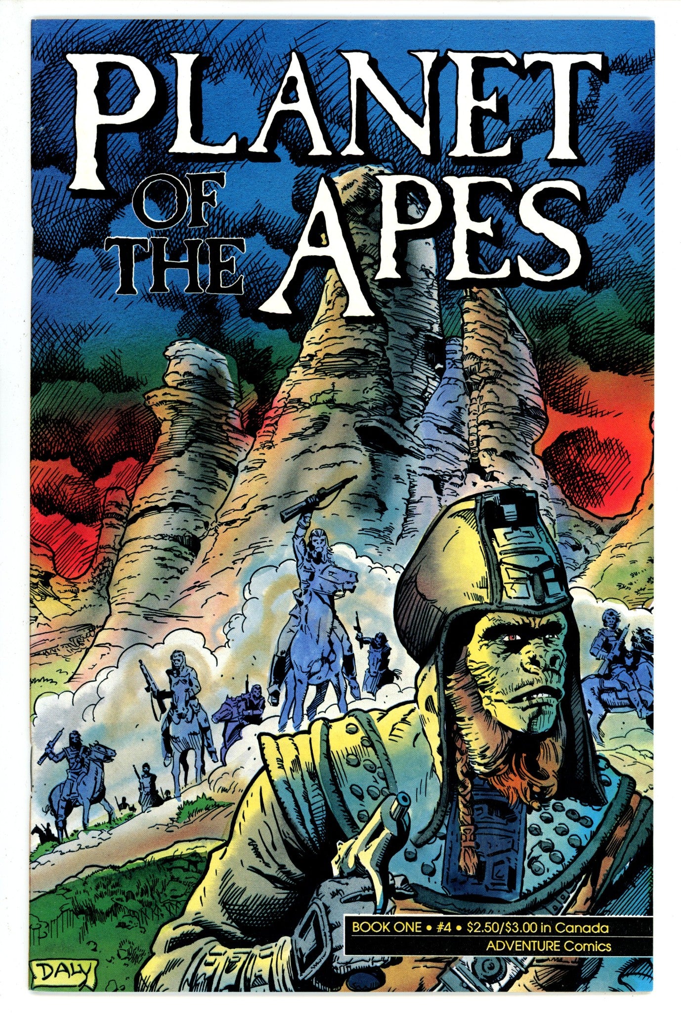 Planet of the Apes Vol 2 4 (1990)