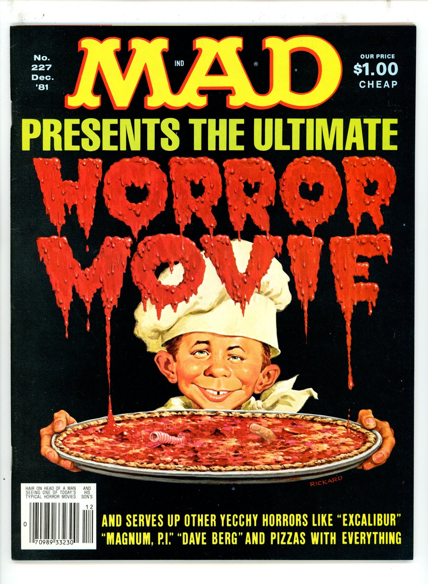 Mad 227 Canadian Price Variant VF/NM (1981)