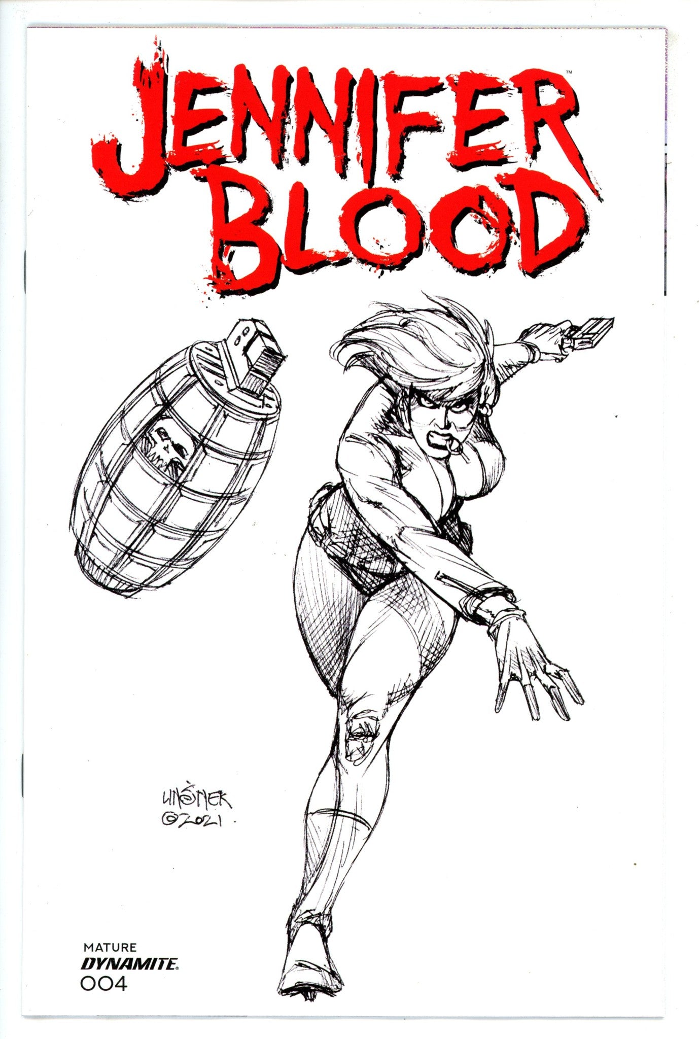 Jennifer Blood 4 Linsner Variant (2022)