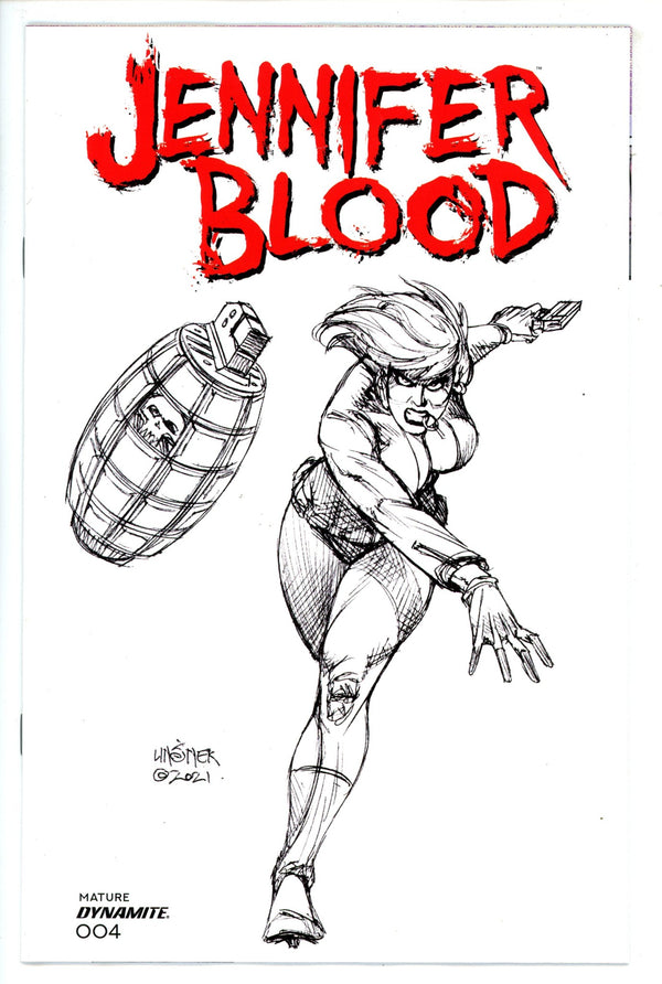 Jennifer Blood 4 Linsner Variant (2022)