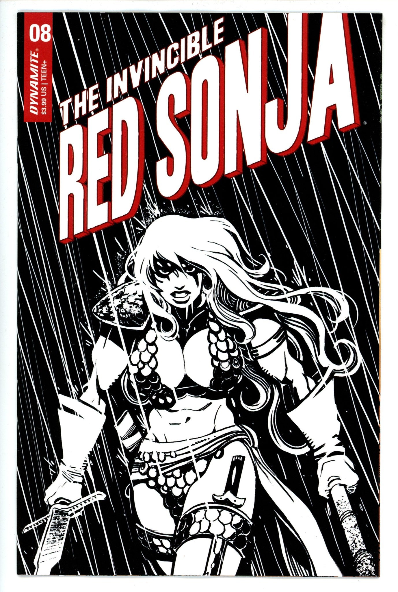 Invincible Red Sonja 8 Moritat Variant (2022)