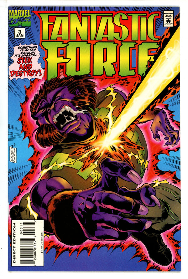 Fantastic Force Vol 1 3 (1994)