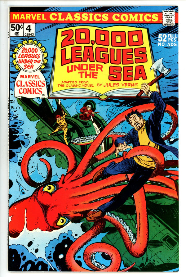 Marvel Classics Comics 4 VF/NM (1976)