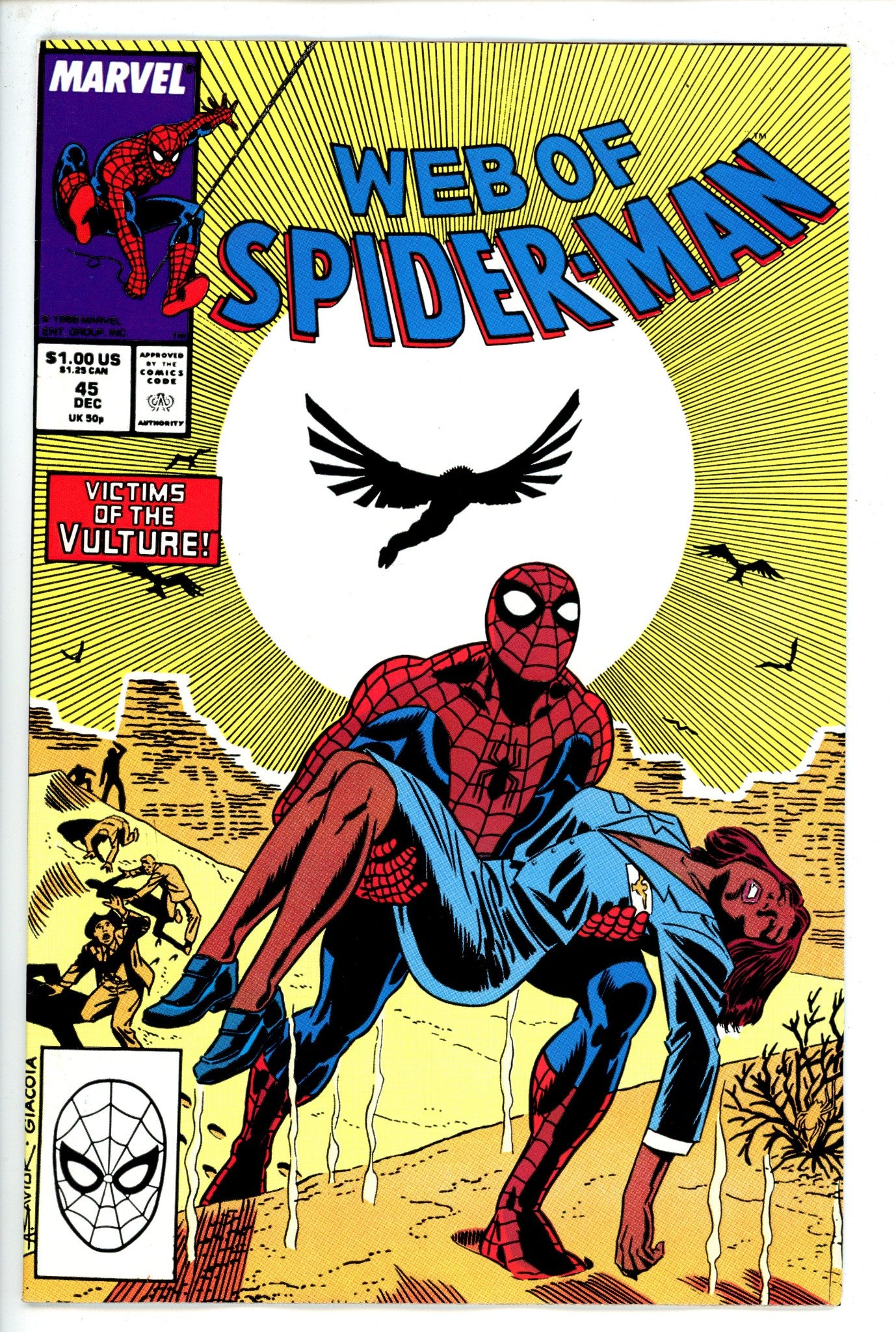 Web of Spider-Man Vol 1 45-Marvel-CaptCan Comics Inc