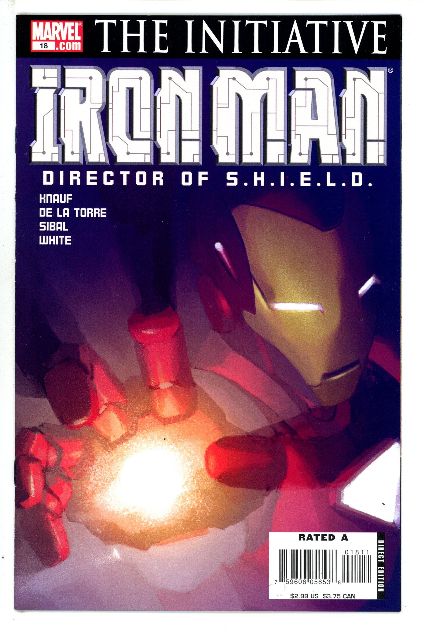 Iron Man Vol 4 18 (2007)