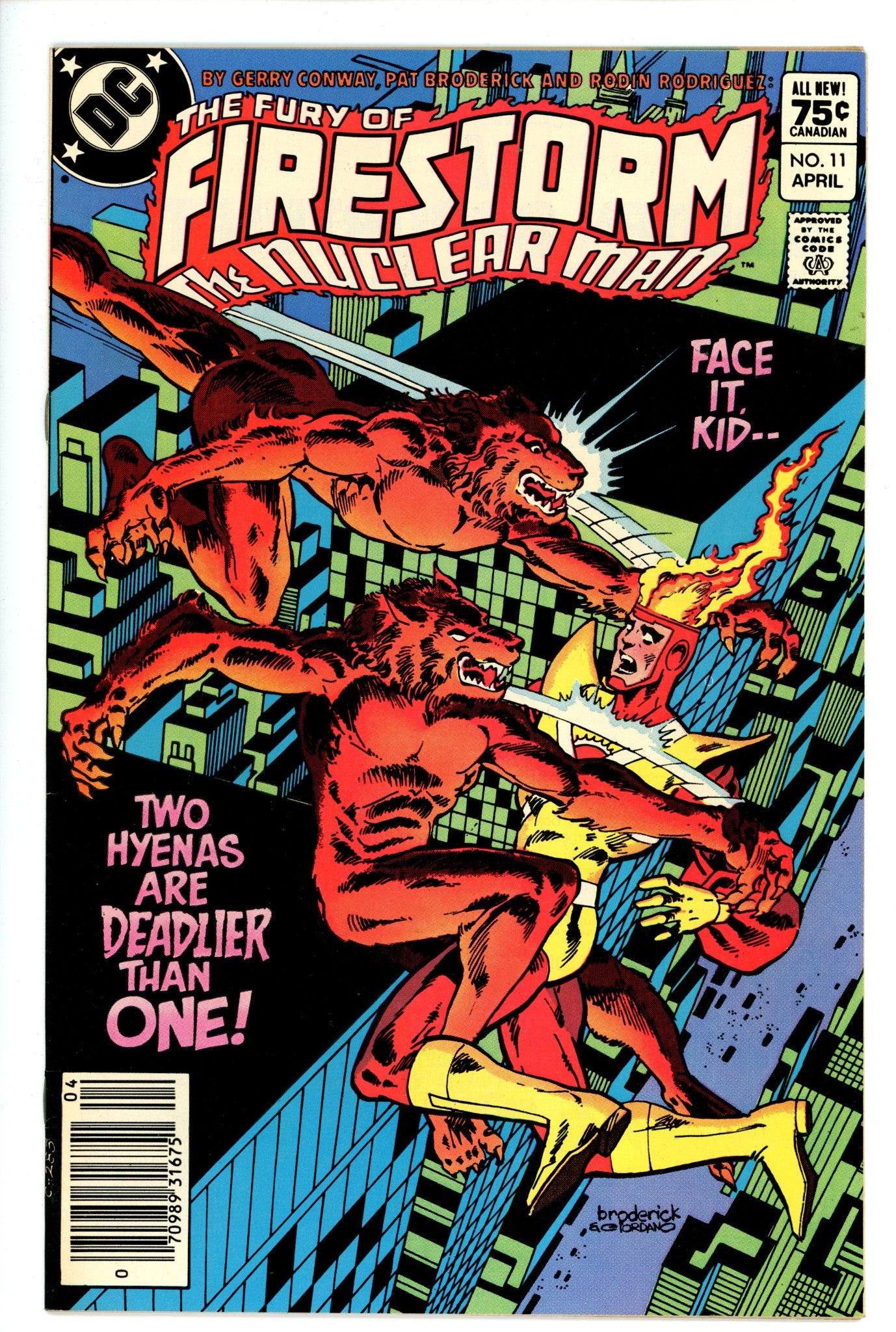 The Fury of Firestorm 11 Canadian VF
