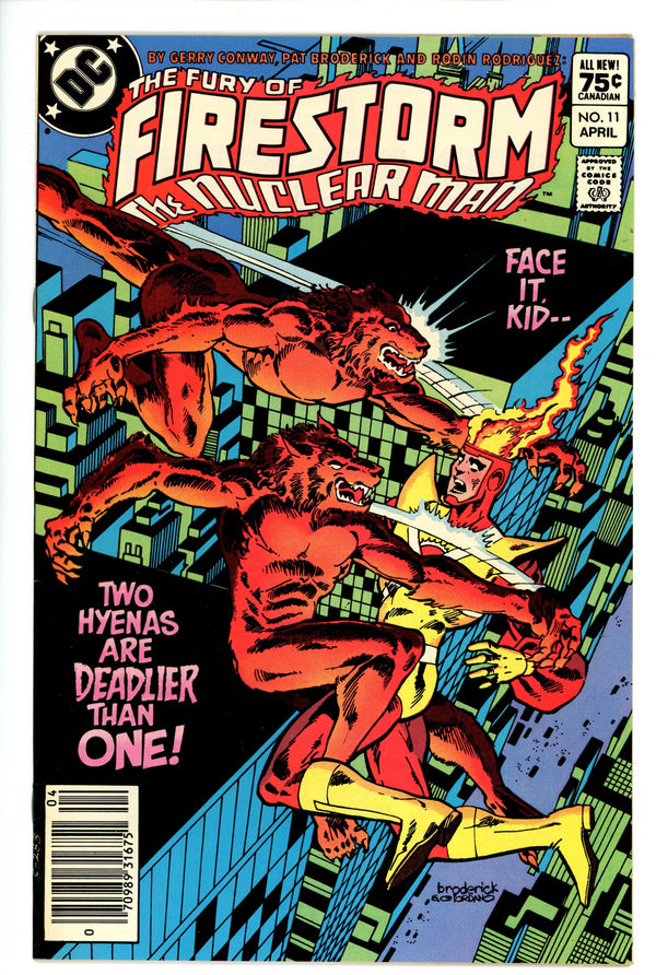 The Fury of Firestorm 11 Canadian VF