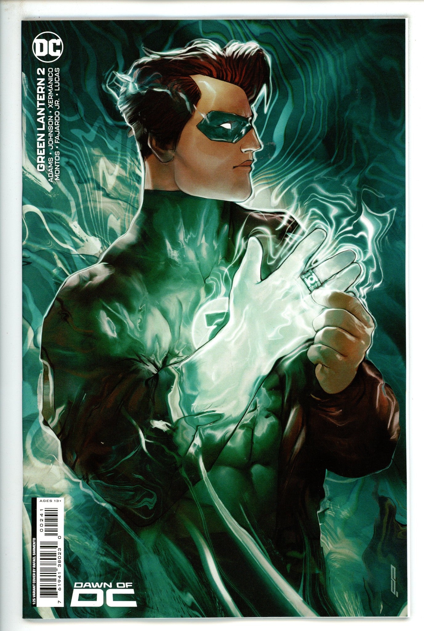 Green Lantern 2 Sarmento Incentive Variant NM+ (2023)