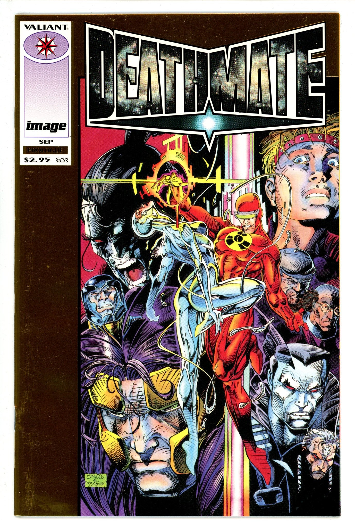 Deathmate 1 Lee Gold Variant VF/NM (1993)