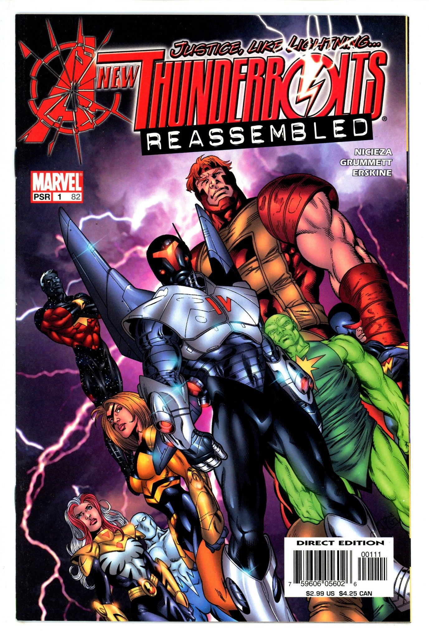 New Thunderbolts Vol 1 1 (82) (2005)