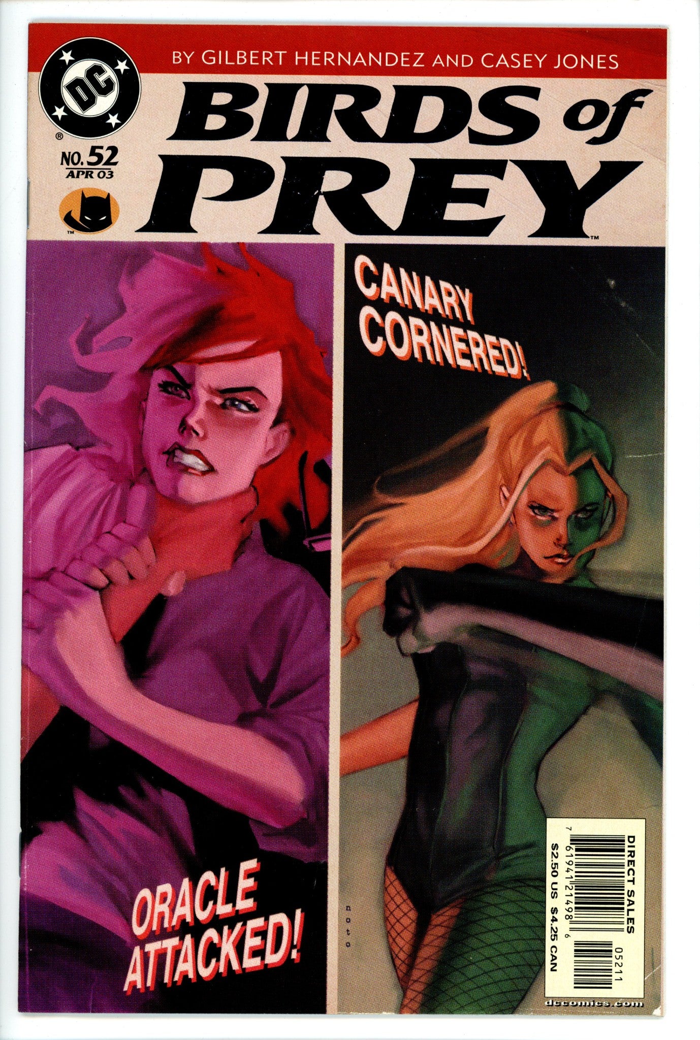 Birds of Prey Vol 1 52-DC-CaptCan Comics Inc