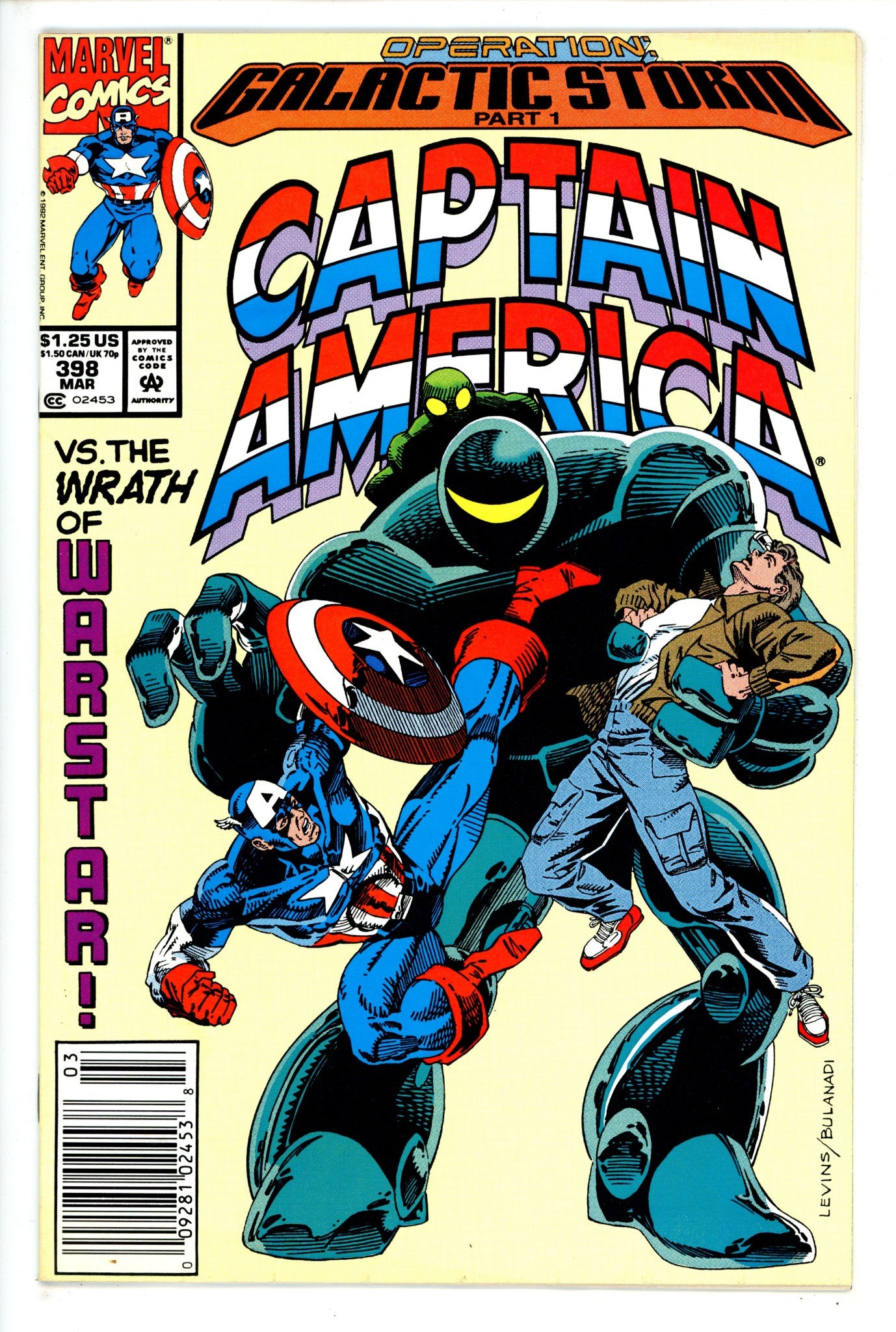 Captain America Vol 1 398 Newsstand