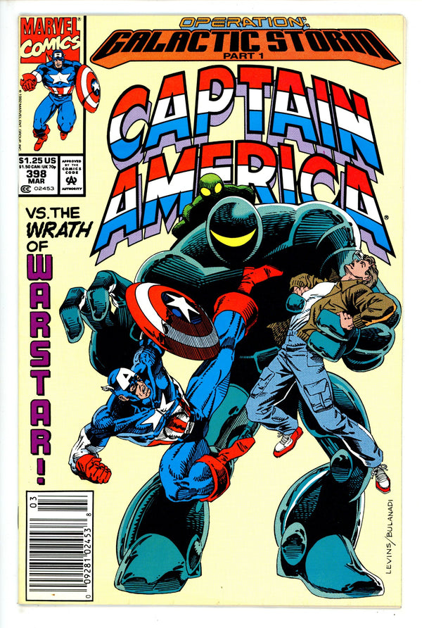 Captain America Vol 1 398 Newsstand