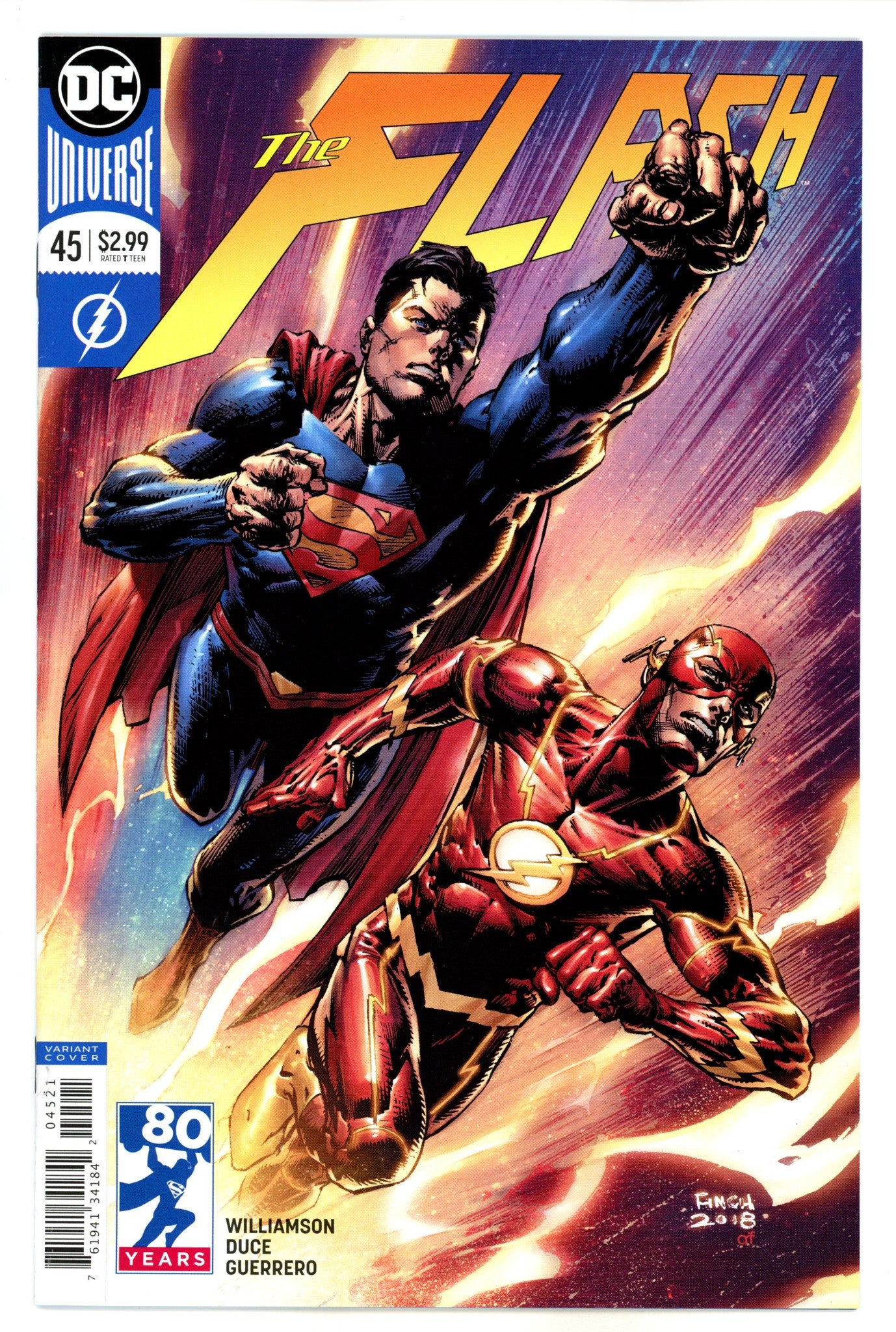 The Flash Vol 5 45 Finch Variant