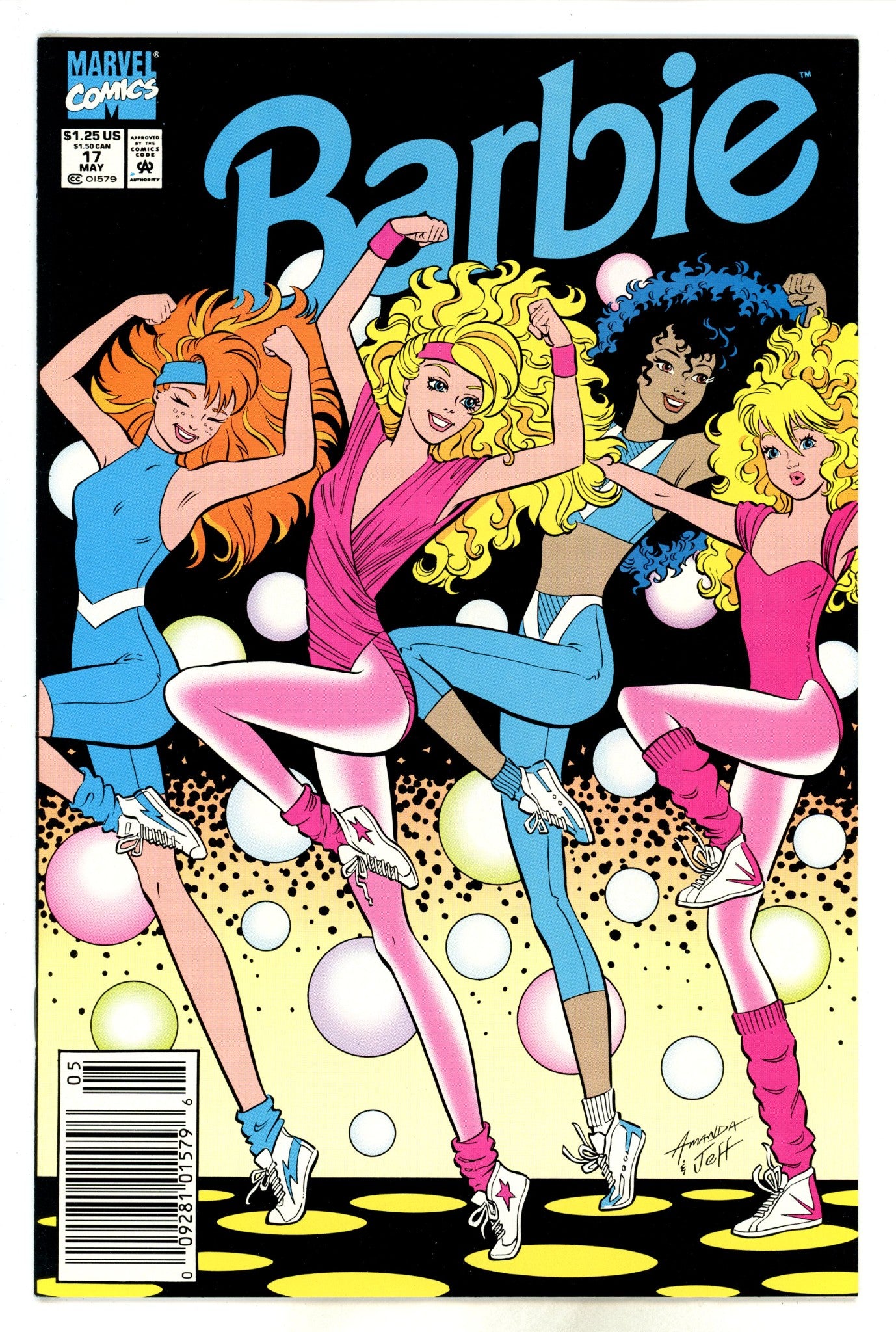 Barbie 17 Newsstand NM-