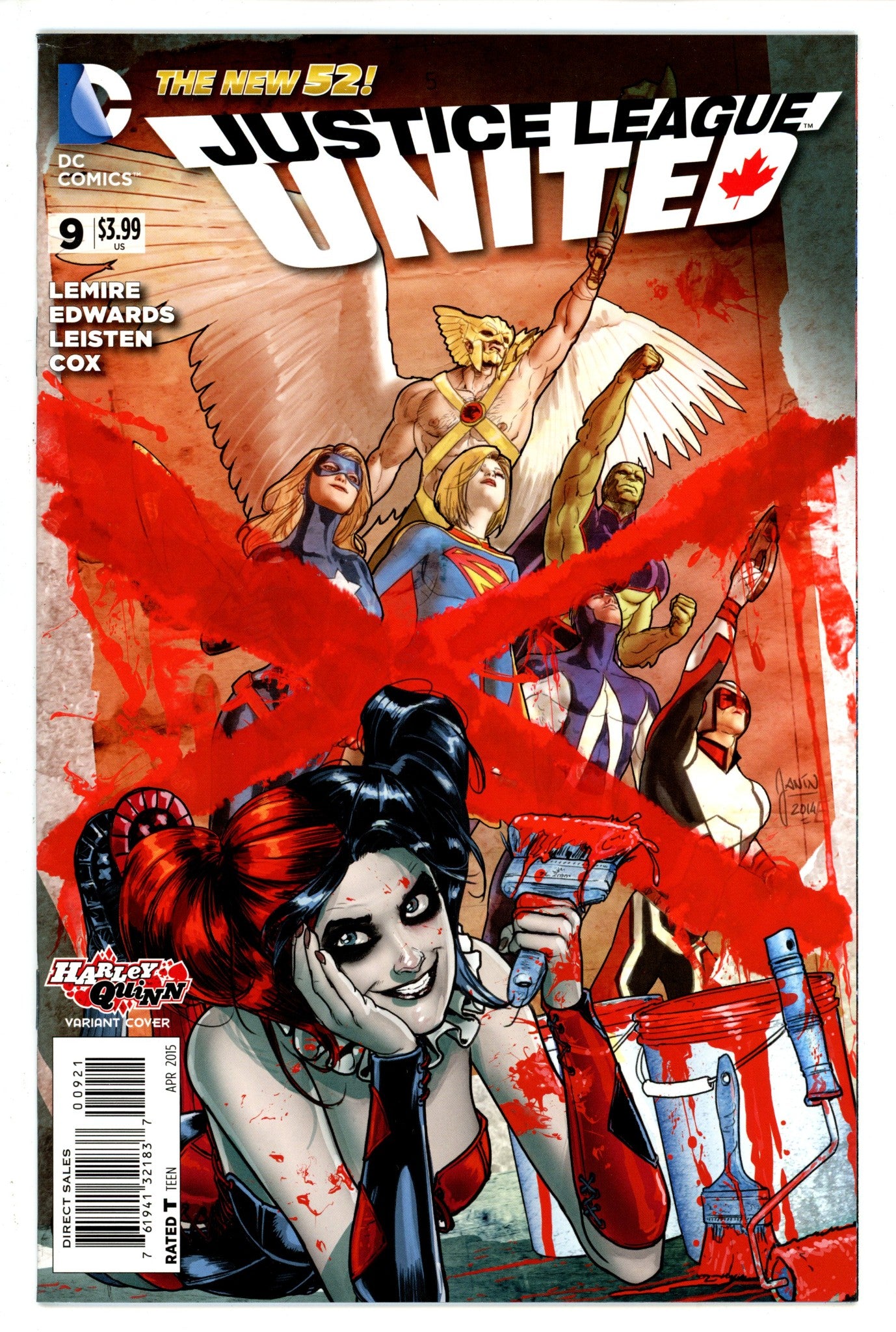 Justice League United 9 Janin Variant