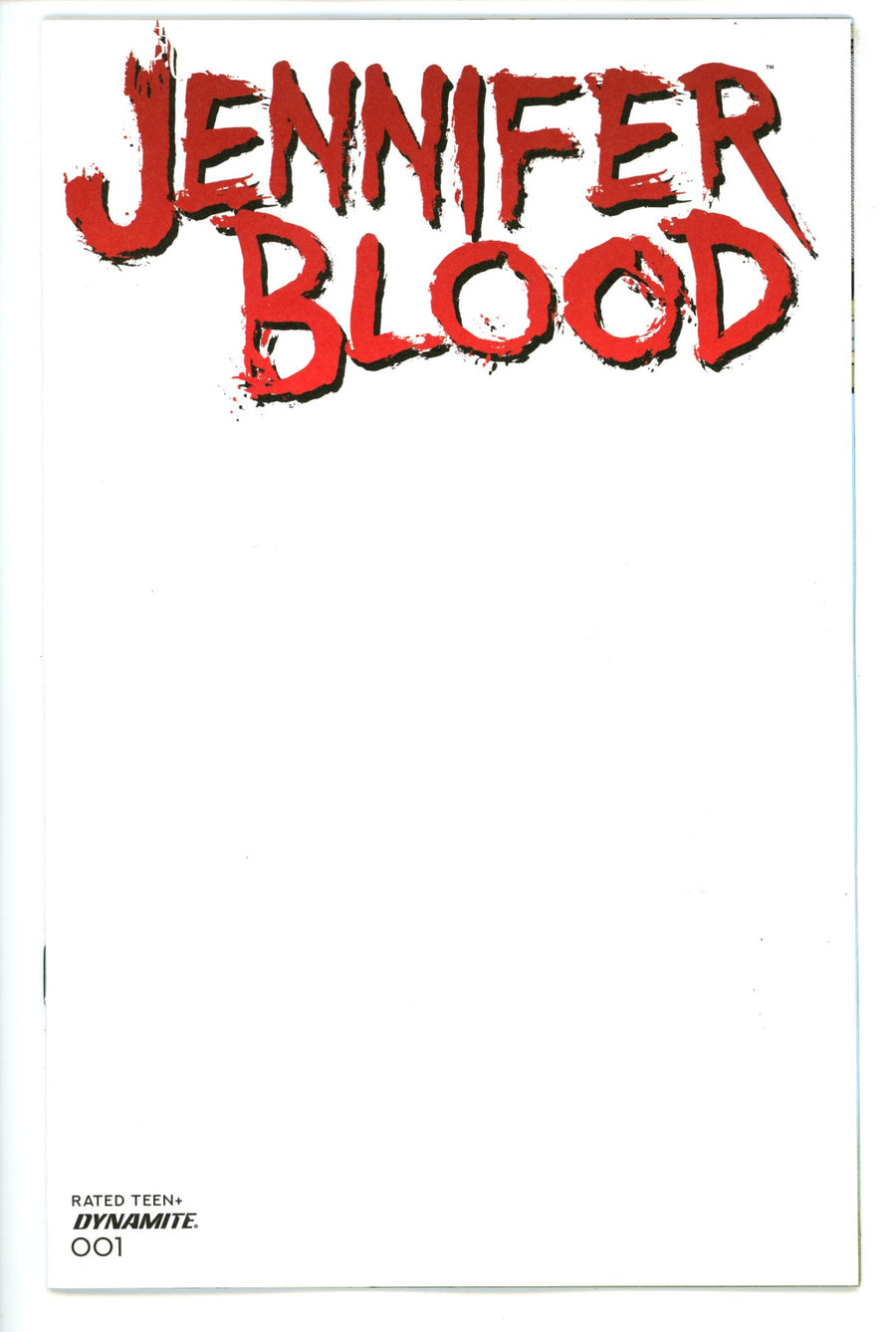 Jennifer Blood 1 Blank Variant