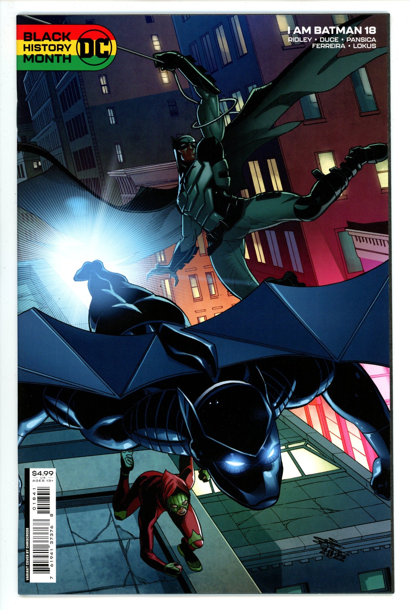 I Am Batman 18 Chriscross Variant (2023)