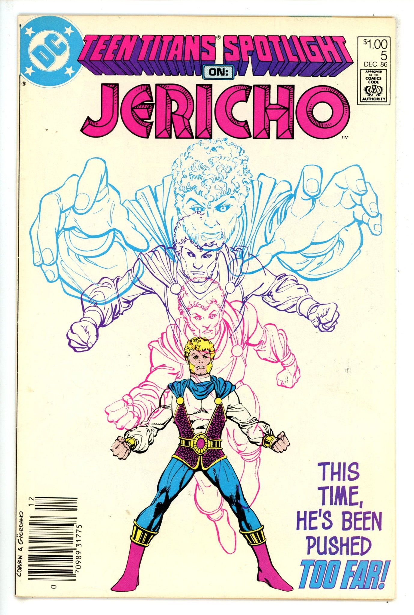 Teen Titans Spotlight 5 Canadian FN/VF