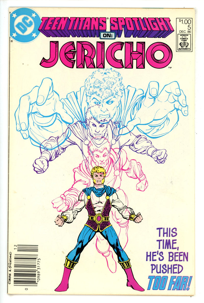 Teen Titans Spotlight 5 Canadian FN/VF