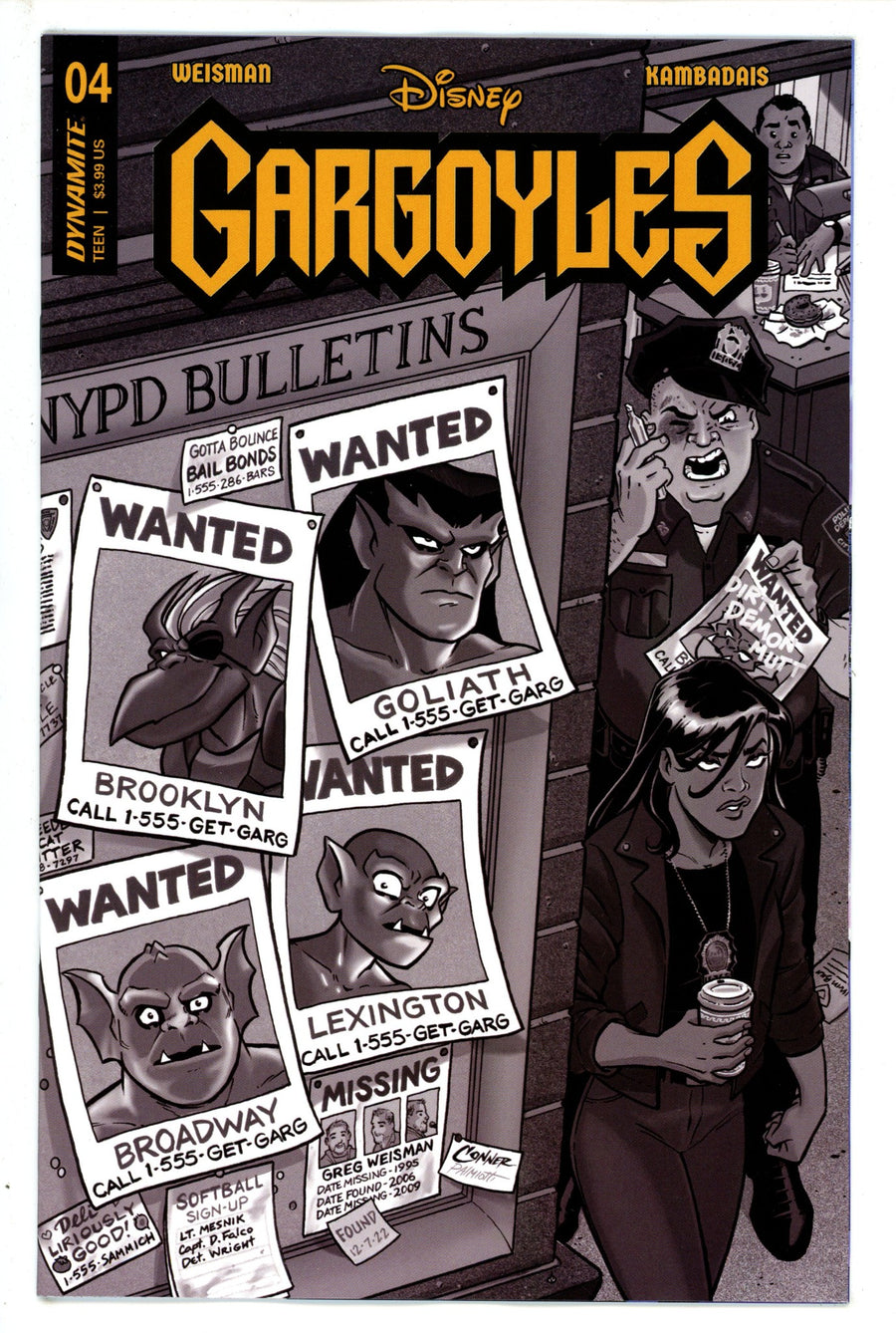Gargoyles 4 Conner B&W Incentive Variant (2023)