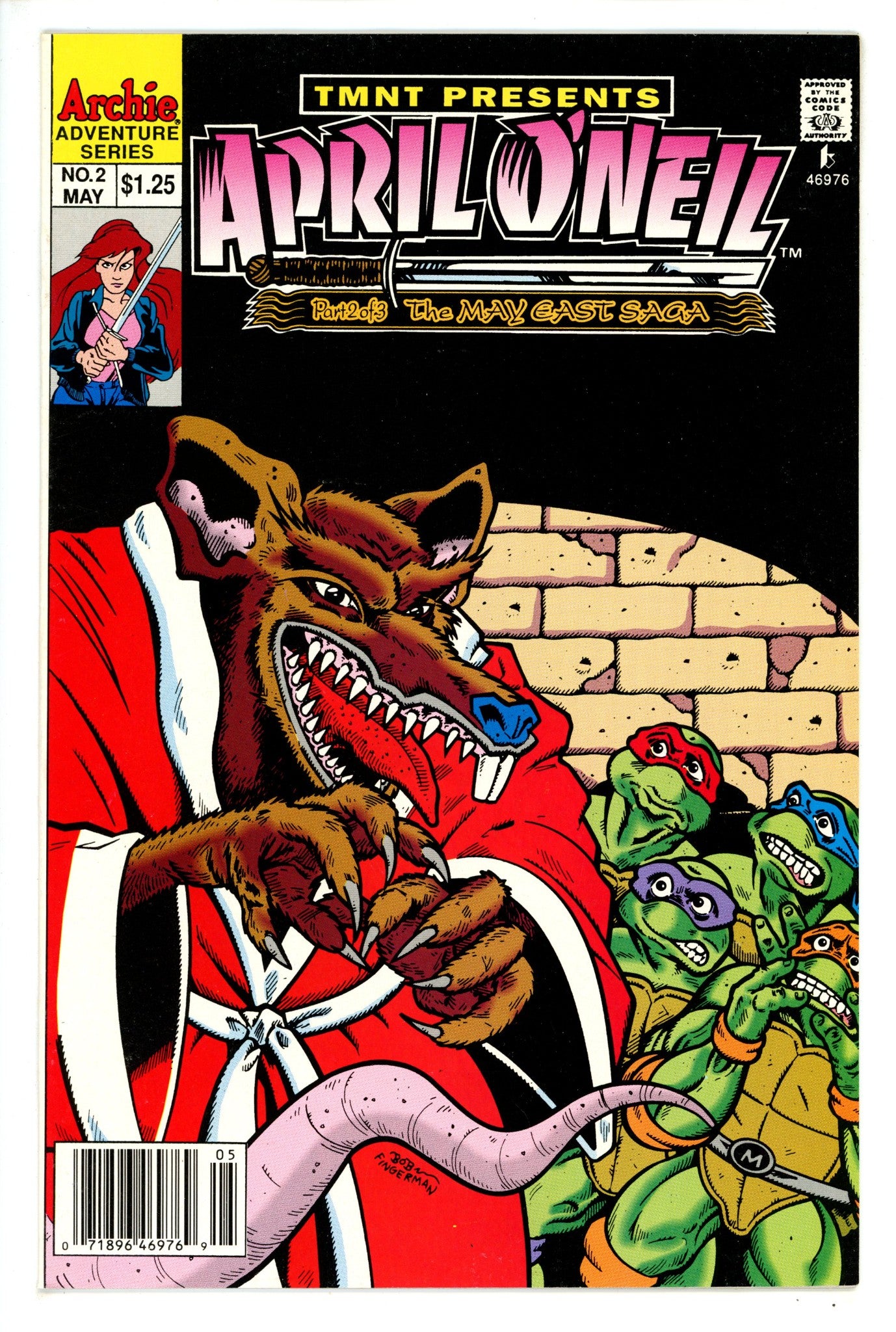 Teenage Mutant Ninja Turtles Presents: April O'Neil 2 Newsstand VF