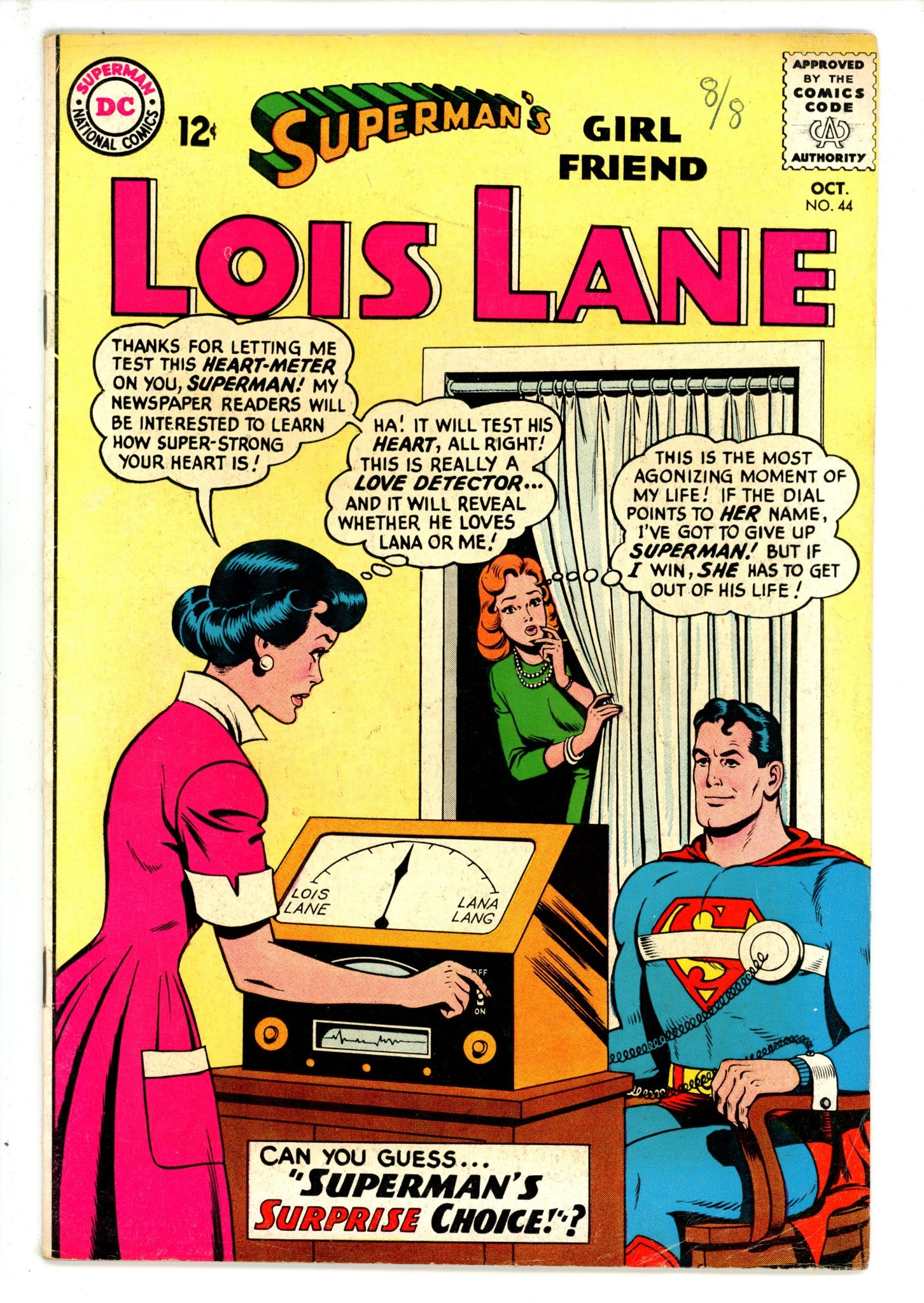 Superman's Girl Friend, Lois Lane 44 VG/FN (1963)