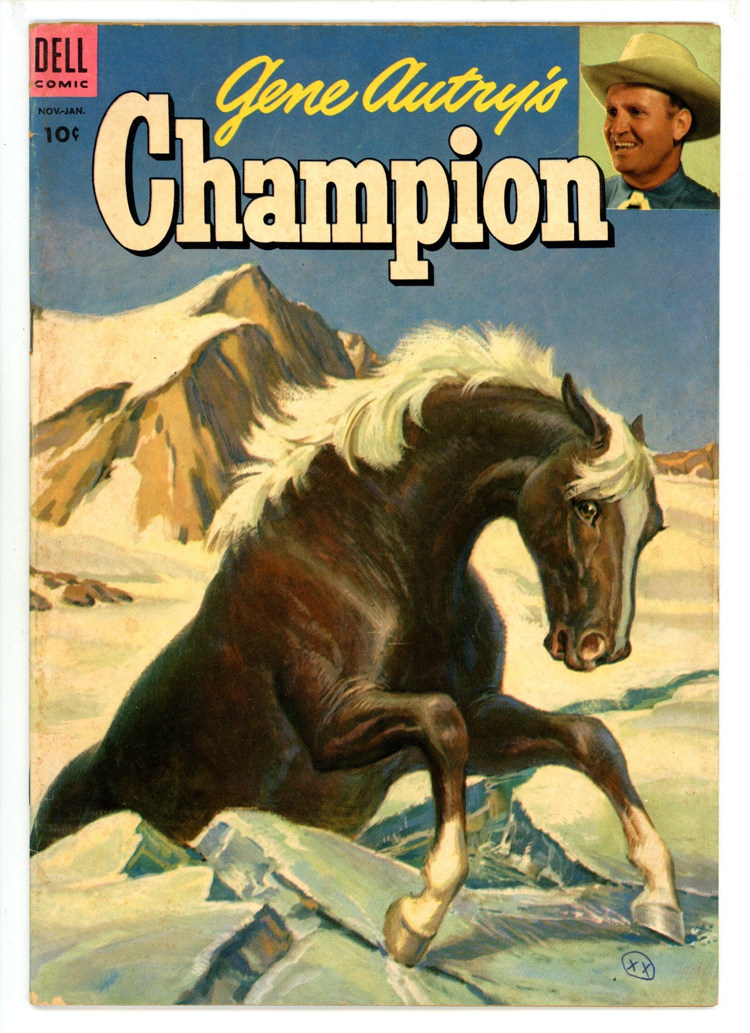Gene Autry's Champion 12 FN- (1954)