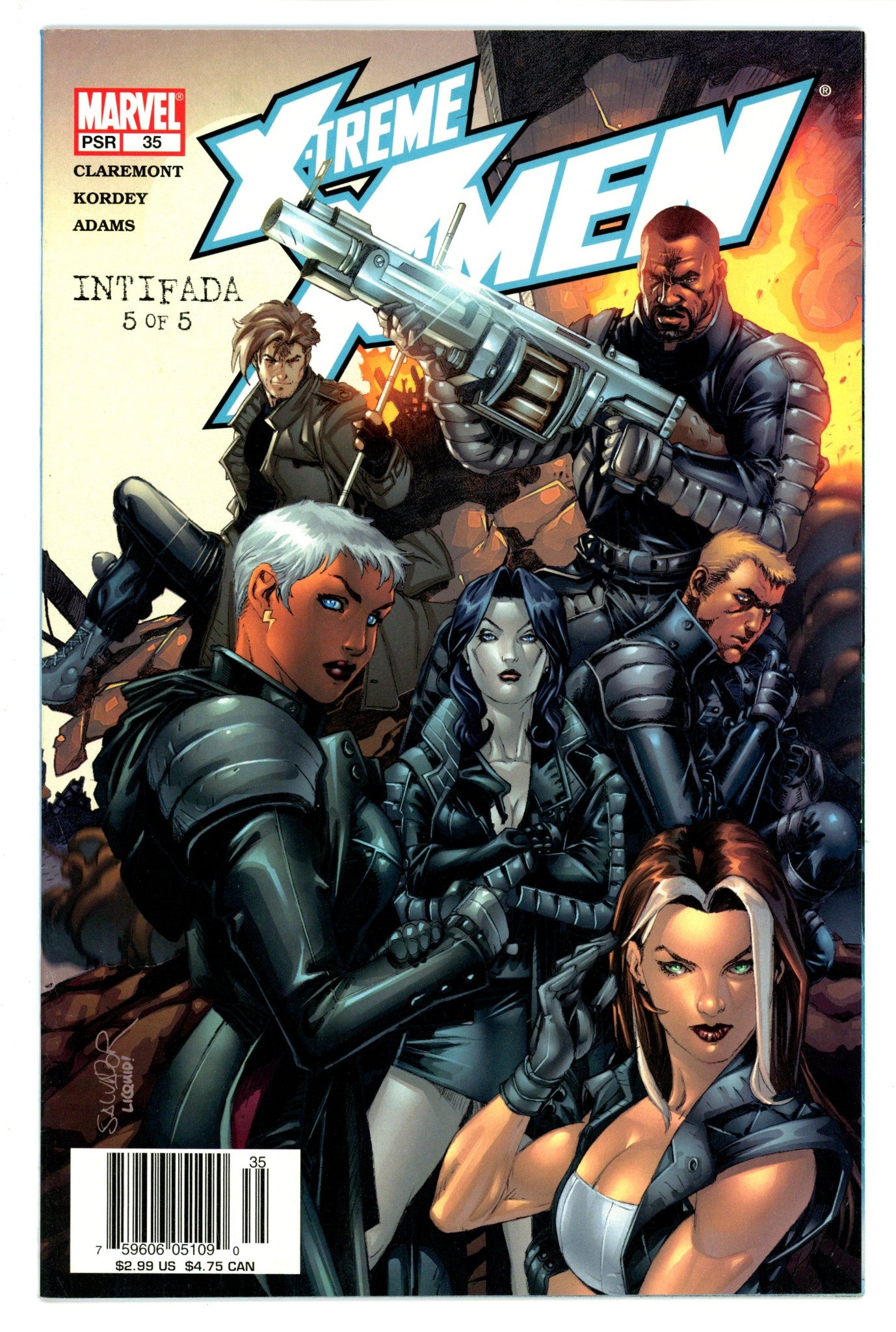 X-Treme X-Men Vol 1 35 Newsstand VF