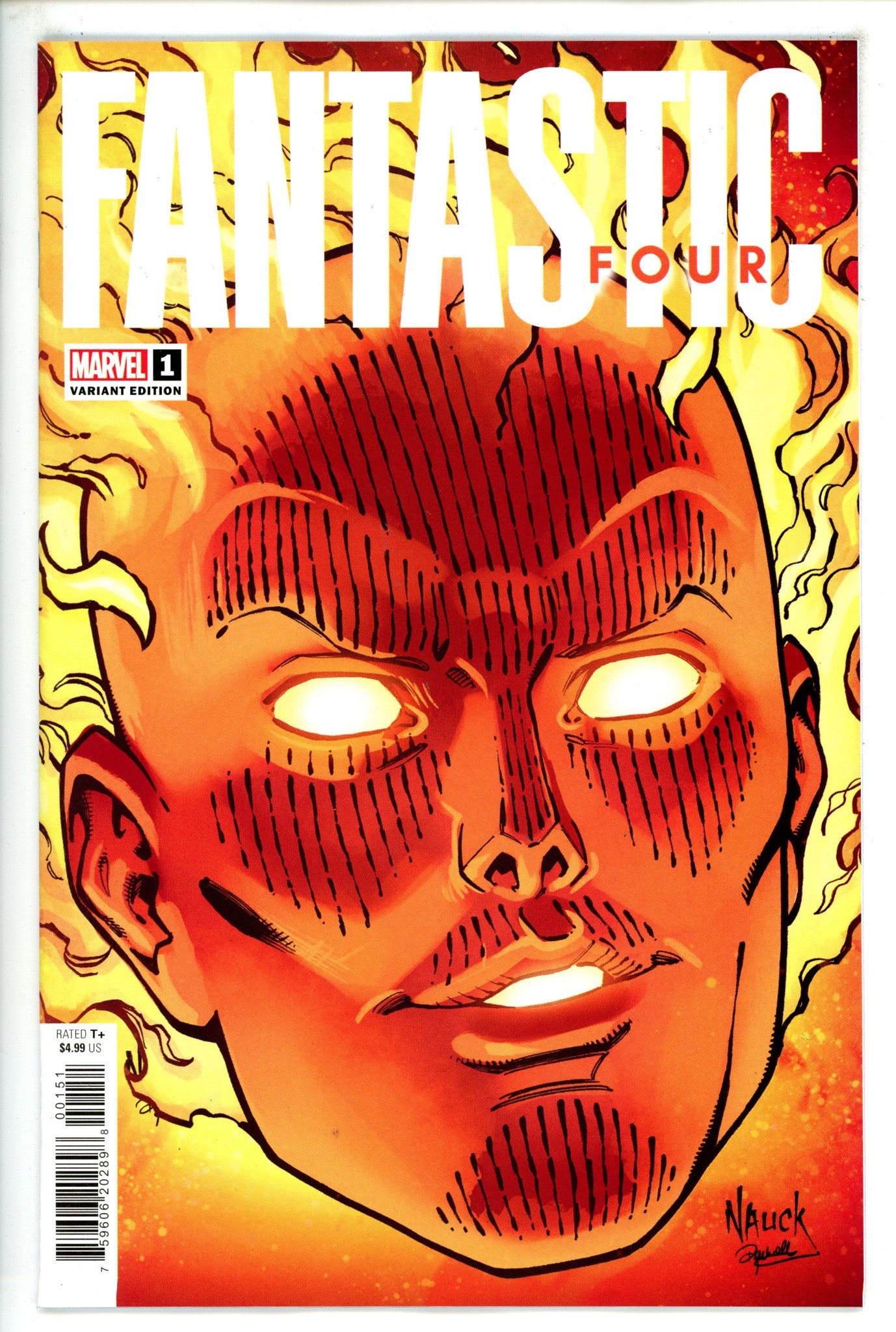 Fantastic Four Vol 7 1 Nauck Variant (2022)