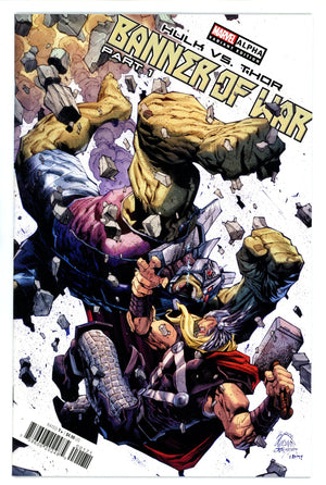 Hulk vs Thor Banner War Alpha 1 Stegman Variant NM