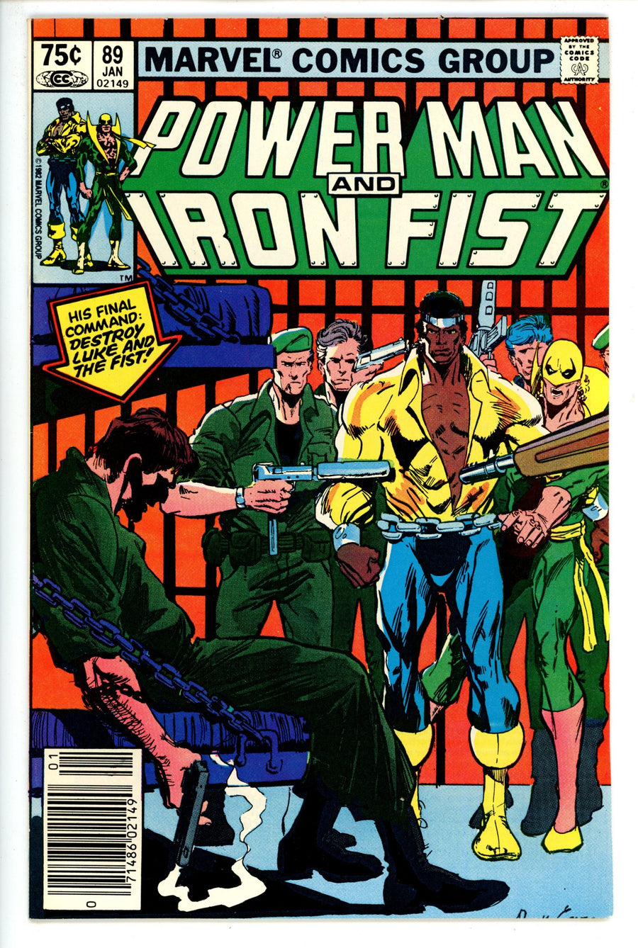 Power Man and Iron Fist 89 Canadian VF+