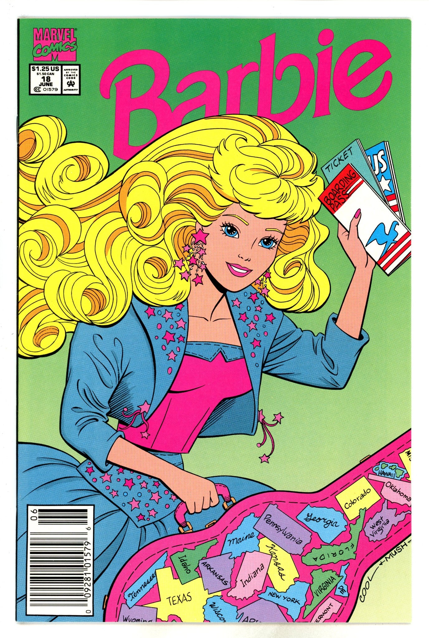 Barbie 18 Newsstand NM-