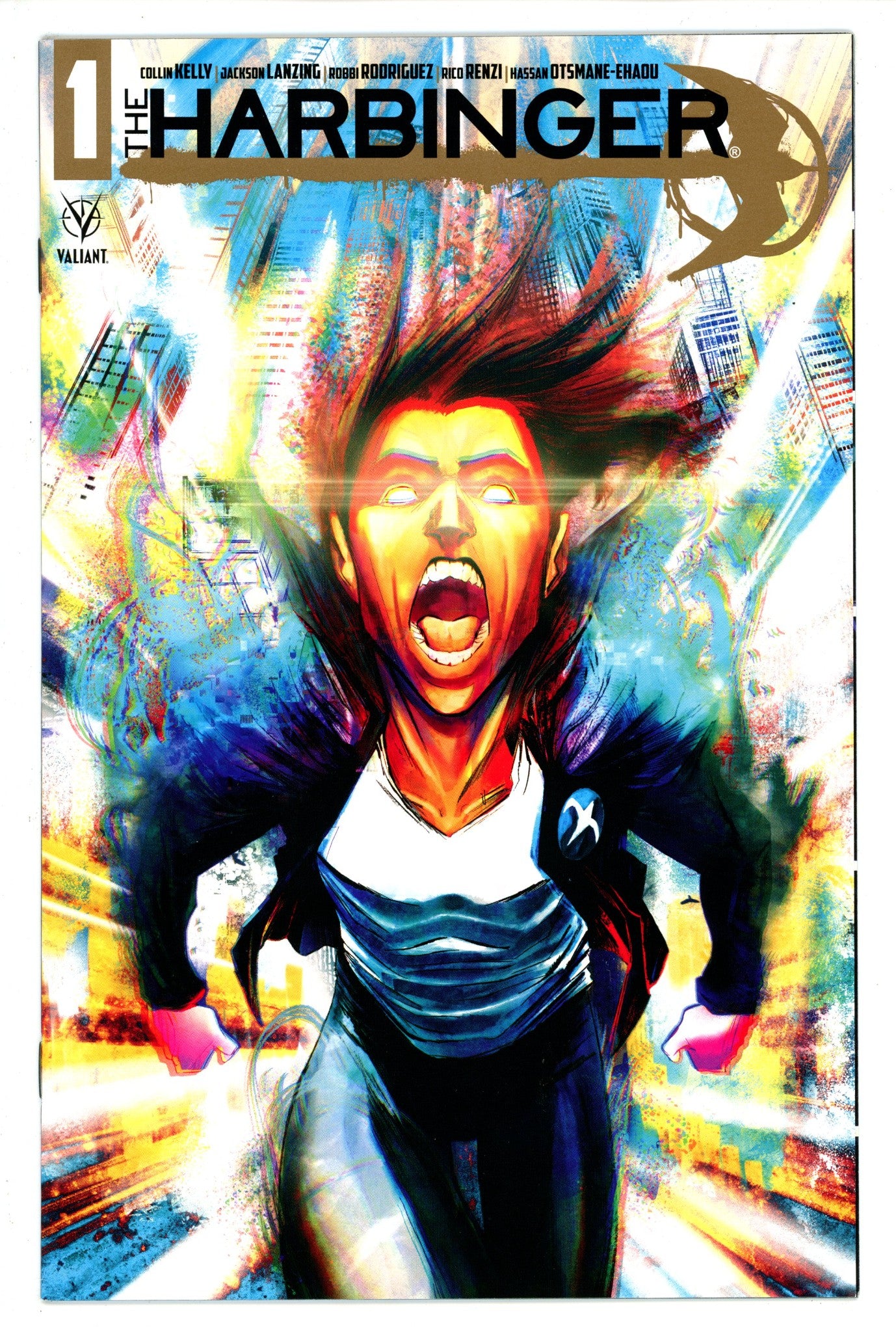 Harbinger Vol 3 1 Gold Variant NM