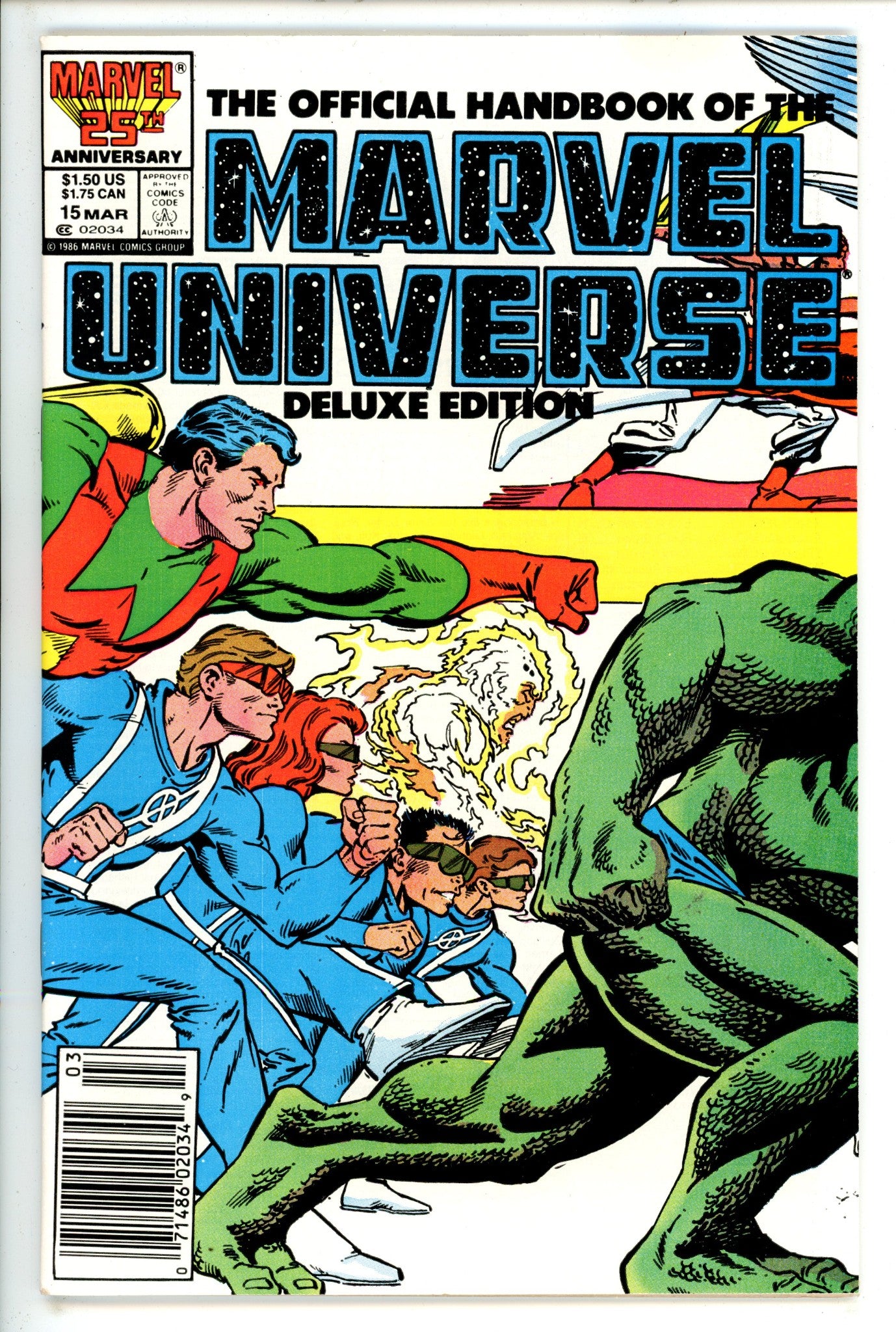 The Official Handbook of the Marvel Universe 15 Newsstand (1987)