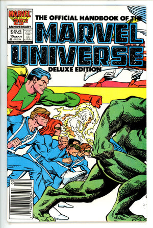 The Official Handbook of the Marvel Universe 15 Newsstand (1987)