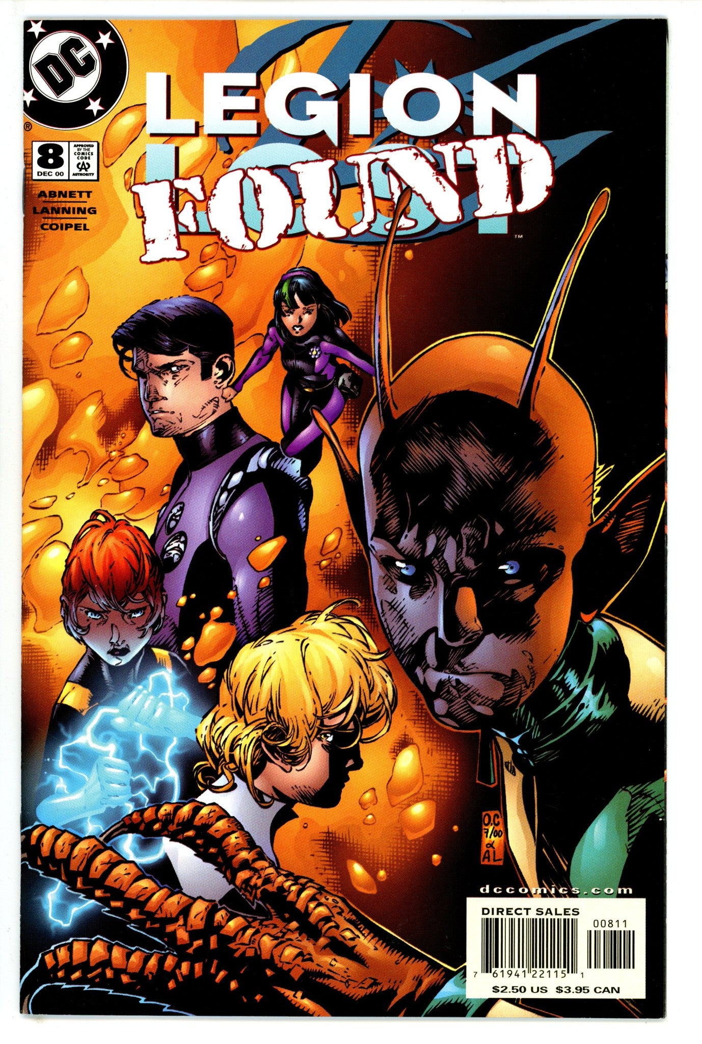 Legion Lost Vol 1 8 (2000)