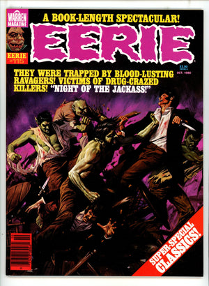Eerie 115 Canadian Price Variant NM (1980)