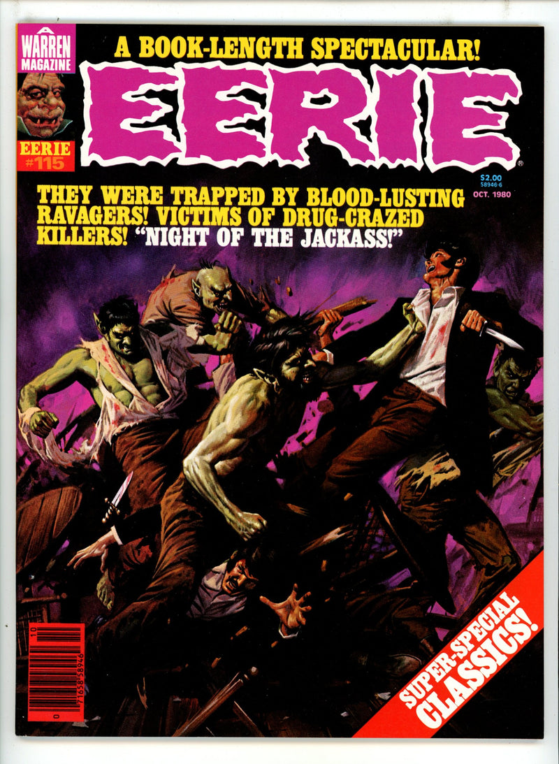 Eerie 115 Canadian Price Variant NM (1980)