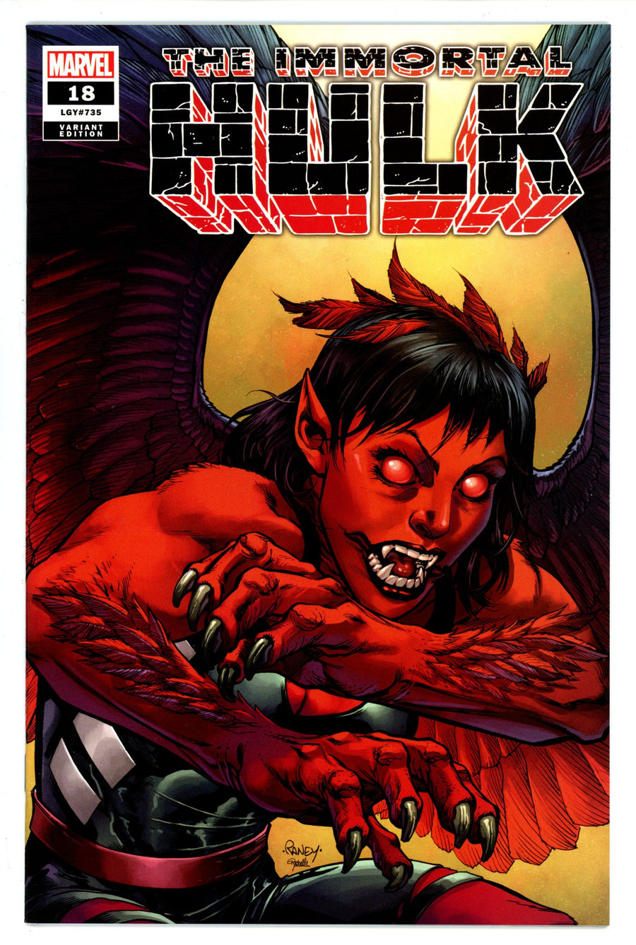 Immortal Hulk 18 Raney Variant NM-